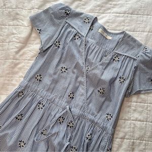Christy Dawn Seersucker Pinstripe Dawn Dress